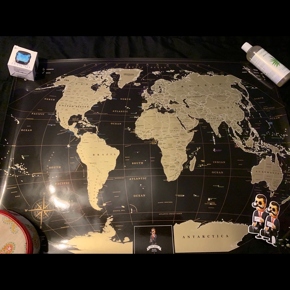 Scratch Off Map - Picture 4 of 5